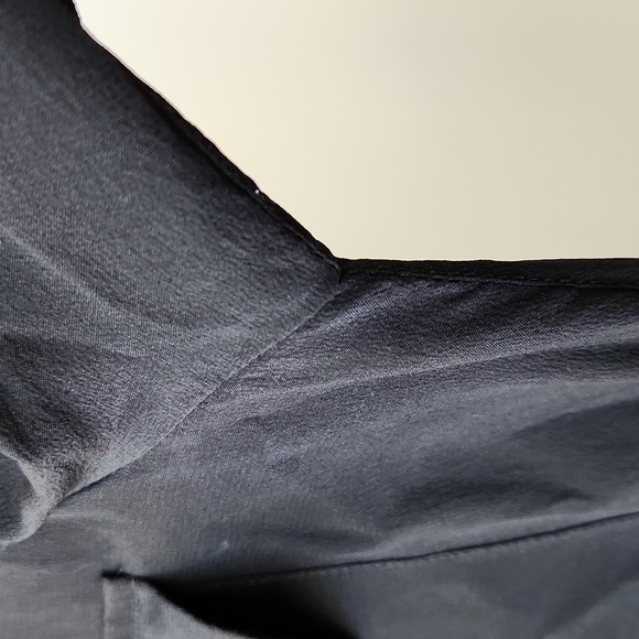 Sezane Drew Black Silk Dress - Picture 15 of 16